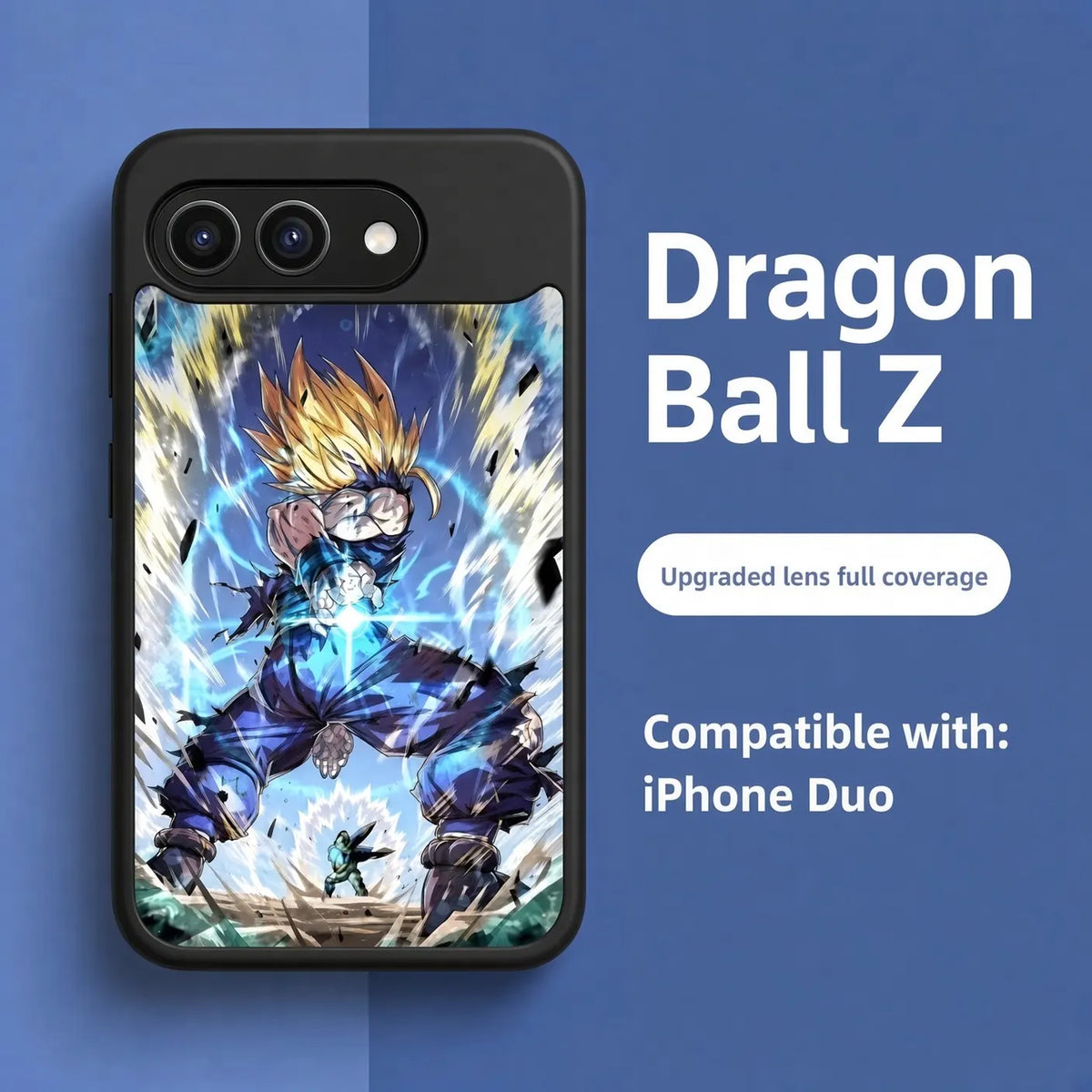 Dragon Ball Z Black back to Gohan Anime iPhone Duo Magsafe Phone Case