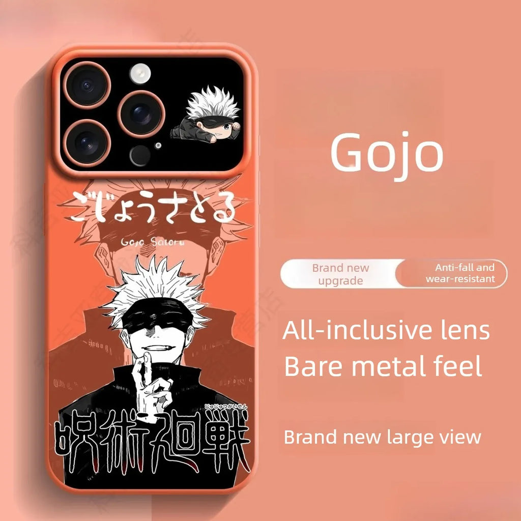 Anime Jujutsu Kaisen Satoru Gojo Funda para teléfono serie iPhone 17