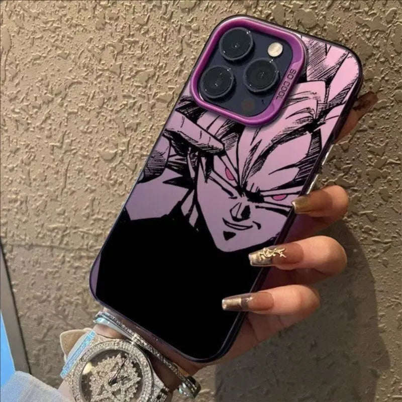 Anime Dragon Ball Super Saiyan Goku Black Vegeta Phone Case