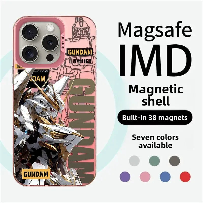 Funda de silicona para teléfono de la serie 17 de Gundam Anime