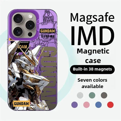 Funda de silicona para teléfono de la serie 17 de Gundam Anime