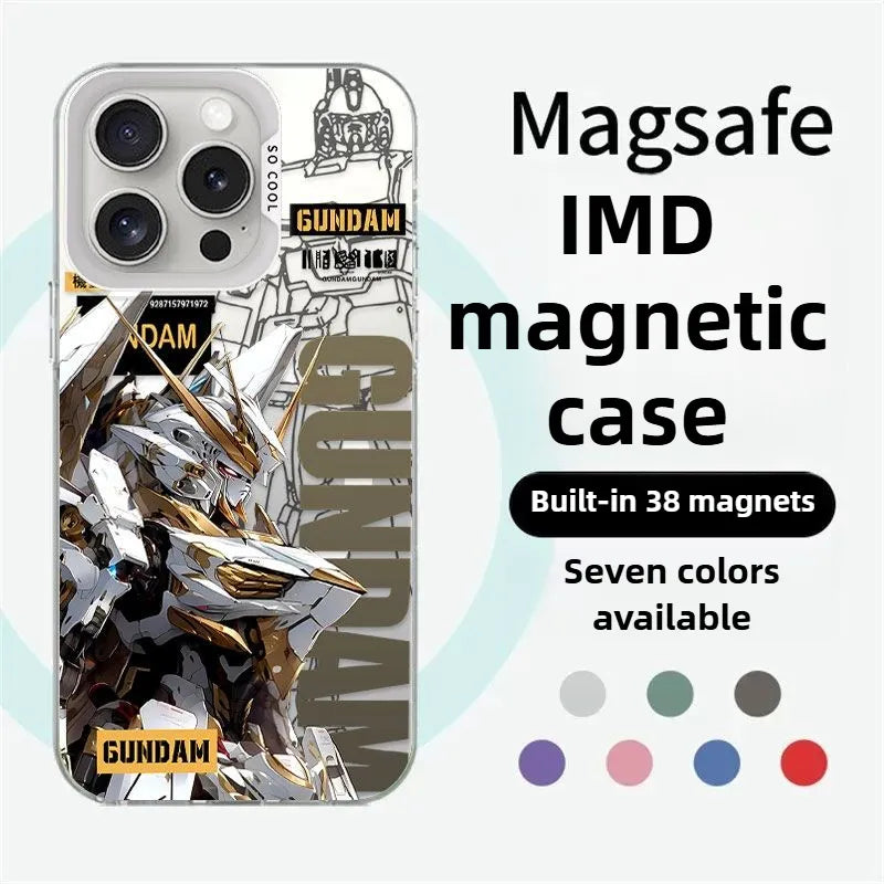 Mobile Suit White Gundam Magsafe Phone Case Anime Case Cover
