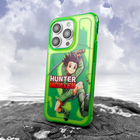 Hunter × Hunter GON·FREECSS Anime Bright Green Clear Phone Case Cover