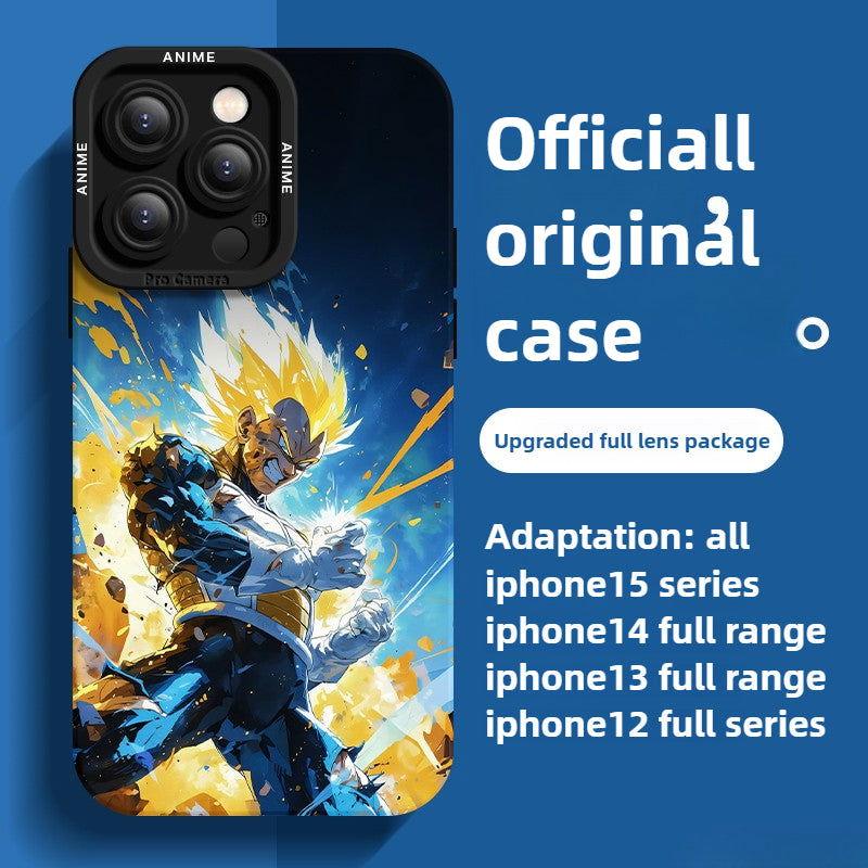 iPhone Series Goku Kakarot Saiyan Silicone Soft Case - HelloAnimeCases