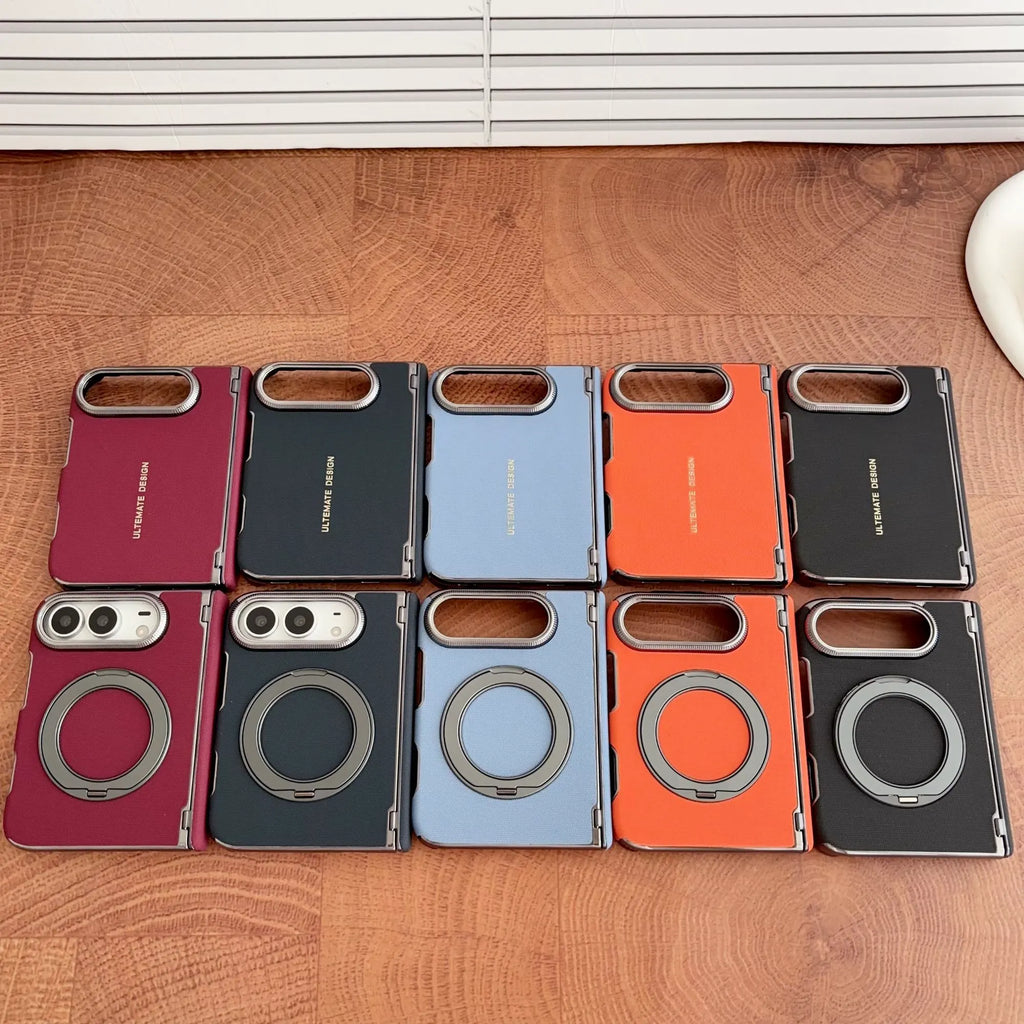 Metal iPhone Duo Magsafe Phone Case with 360-Degree Rotating Kickstand