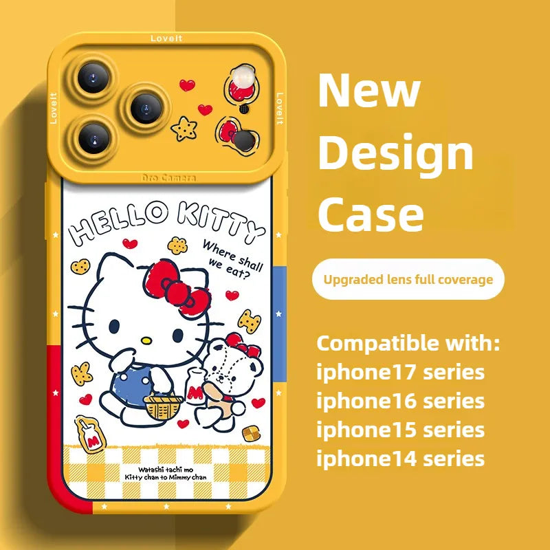 Fundas para teléfono lindas de la serie Anime Kitty 17