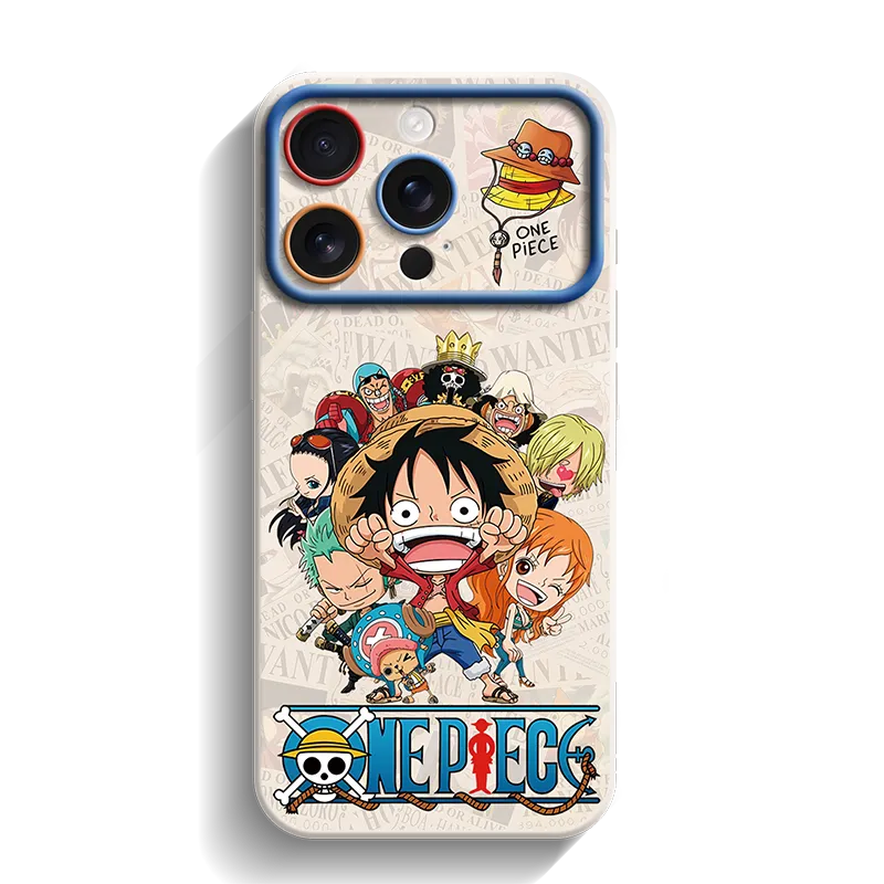 Funda de silicona para iPhone 17 de One Piece Brook Anime