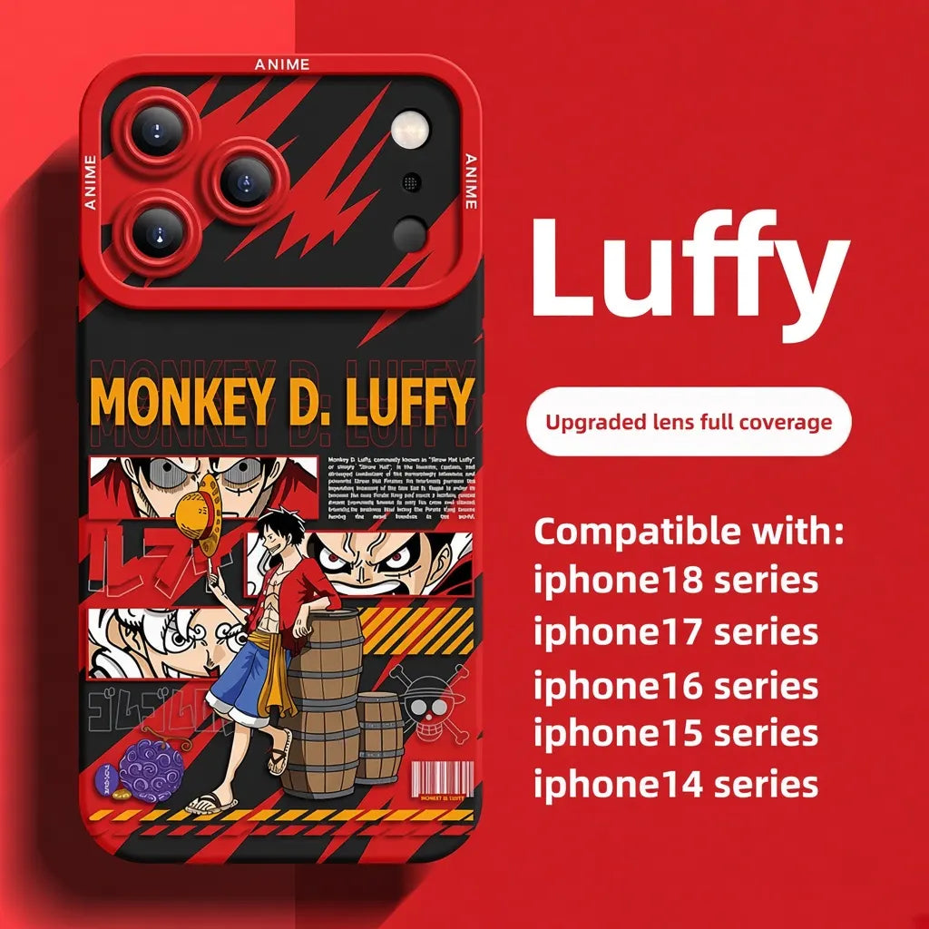 ONE PIECE Apple iPhone Anime Phone Case Silicone Protetive Case