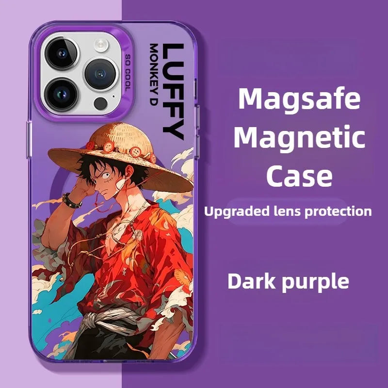 ONE PIECE Luffy Zoro Magsafe Anime Phone Case iPhone Cover