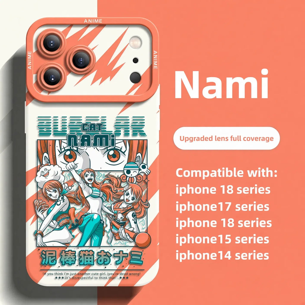 ONE PIECE Apple iPhone Anime Phone Case Silicone Protetive Case