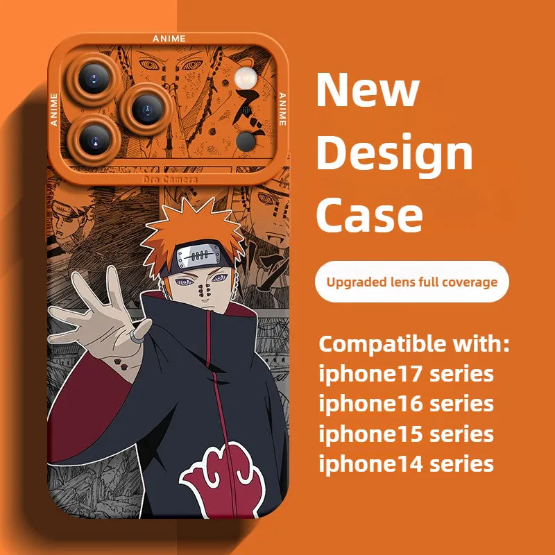 Naruto Phone Case Anime 17 Series Phone Cases Pupil Eye Silicone Protective Case
