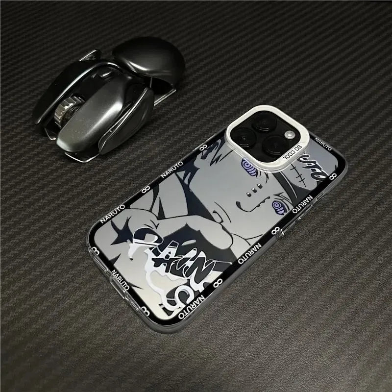 Naruto Uchiha Sasuke Phone Case Electroplating