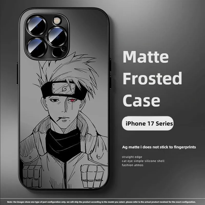 Naruto Frosted Acrylic iPhone 17 Case Anime Phone Case