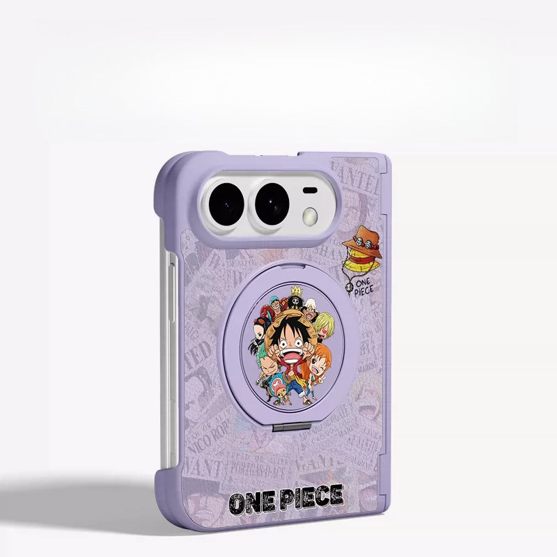One Piece Straw Hat Luffy IPhone Duo Magsafe Phone Case with Kickstand