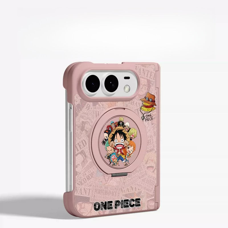 One Piece Straw Hat Luffy IPhone Duo Magsafe Phone Case with Kickstand