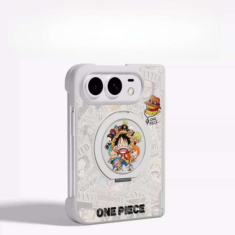 One Piece Straw Hat Luffy IPhone Duo Magsafe Phone Case with Kickstand
