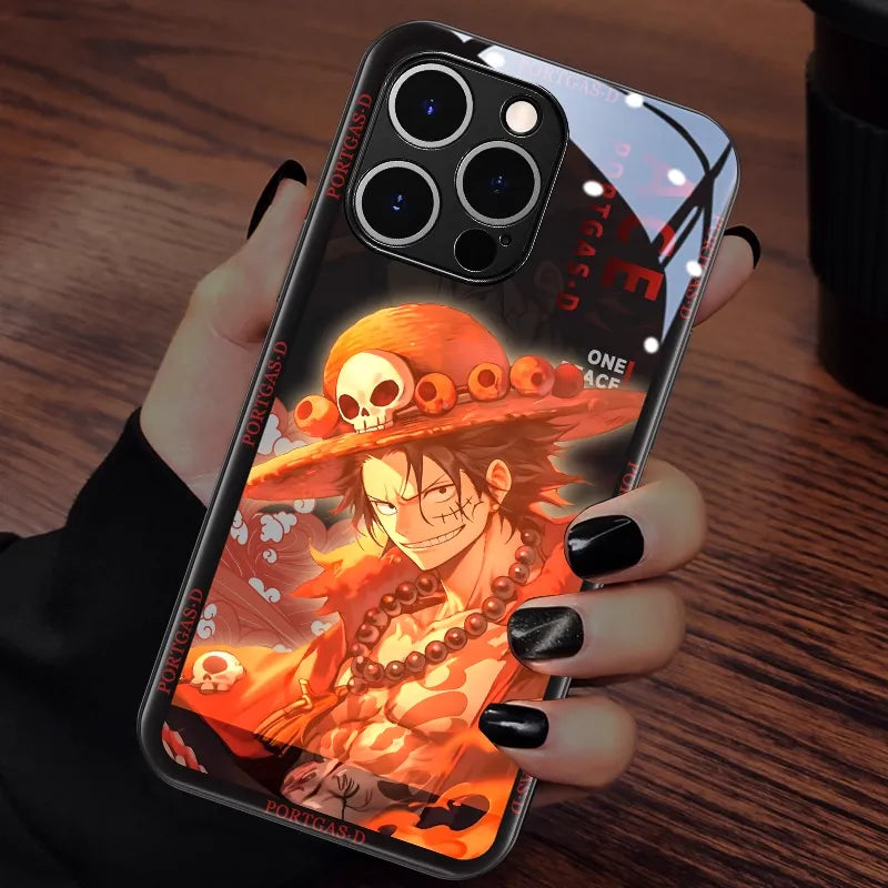Funda de anime Dandadan para iPhone