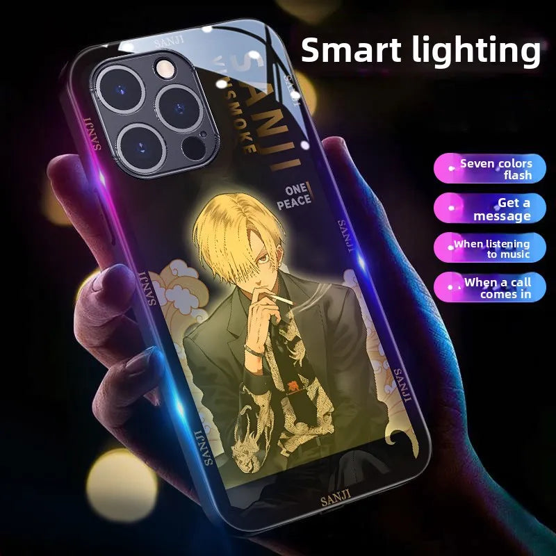 OEN PIECE LED Glowing Phone Case Cover | One Piece Light Up Case