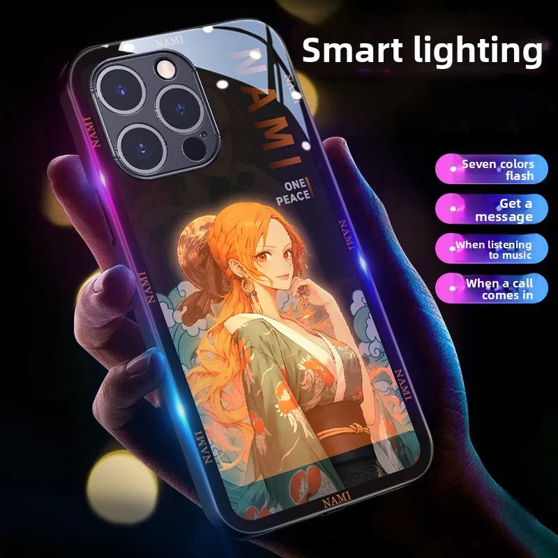 Funda de anime Dandadan para iPhone