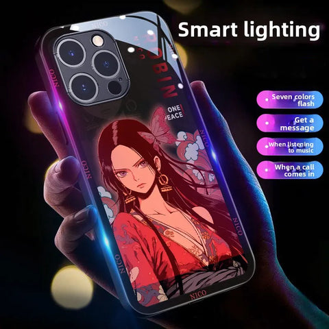 OEN PIECE LED Glowing Phone Case Cover | One Piece Light Up Case