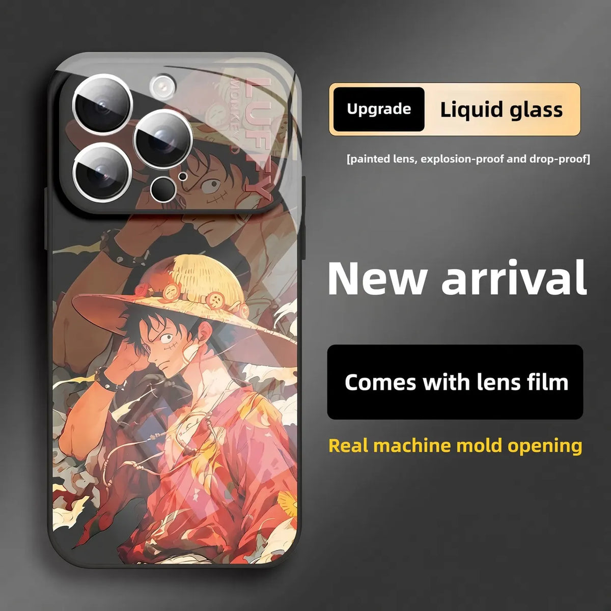 ONE PIECE Luffy iPhone 18 Series Anime Phone Case