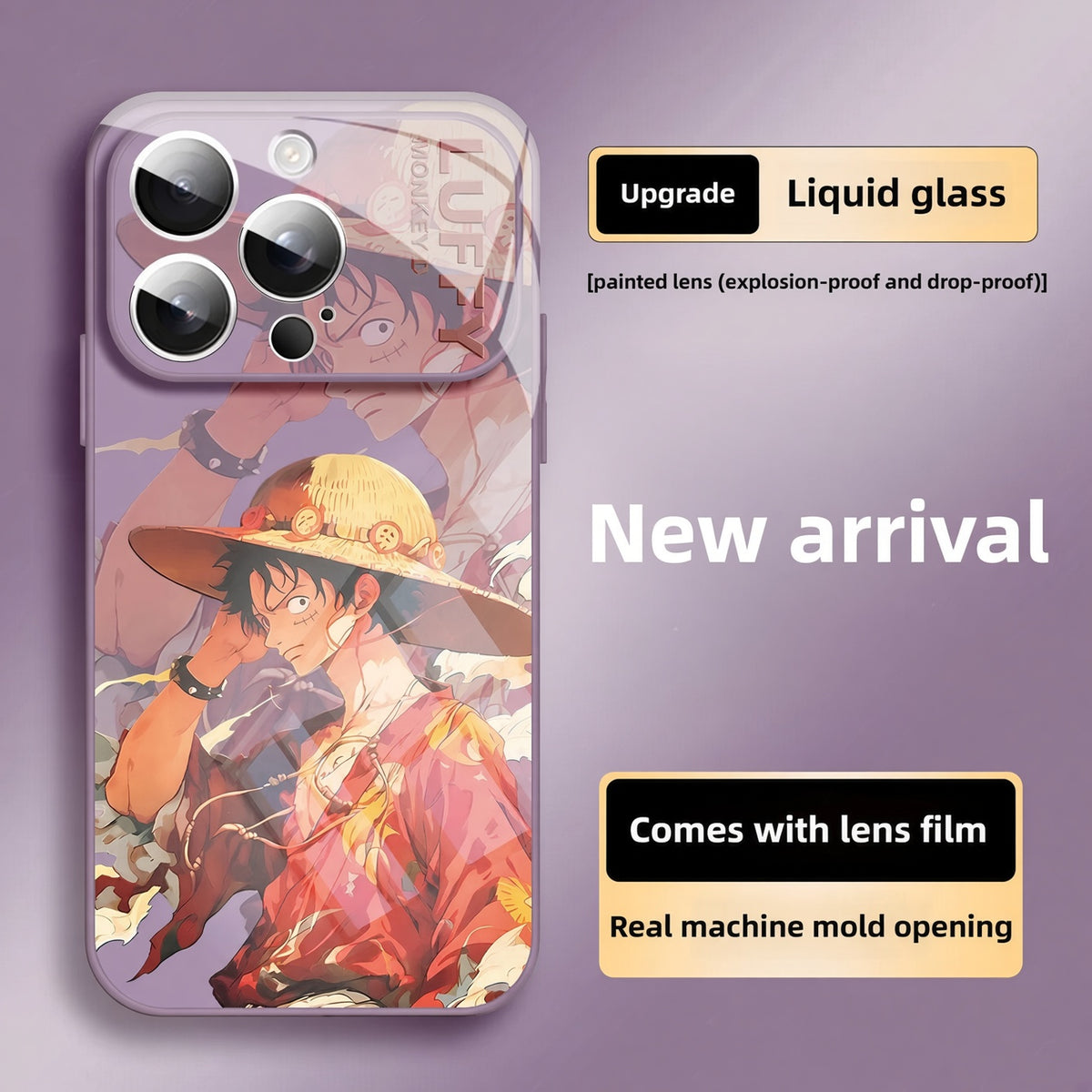 ONE PIECE Luffy iPhone 18 Series Anime Phone Case