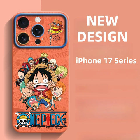 ONE PIECE Carton Luffy iPhone Anime Phone Case Phone 17 Series Case