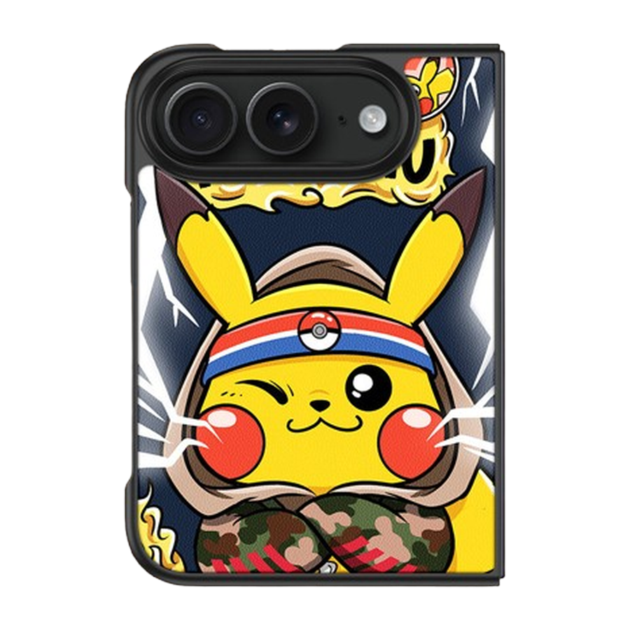 Pokemon Pikachu iPhone Duo Leather Phone Case