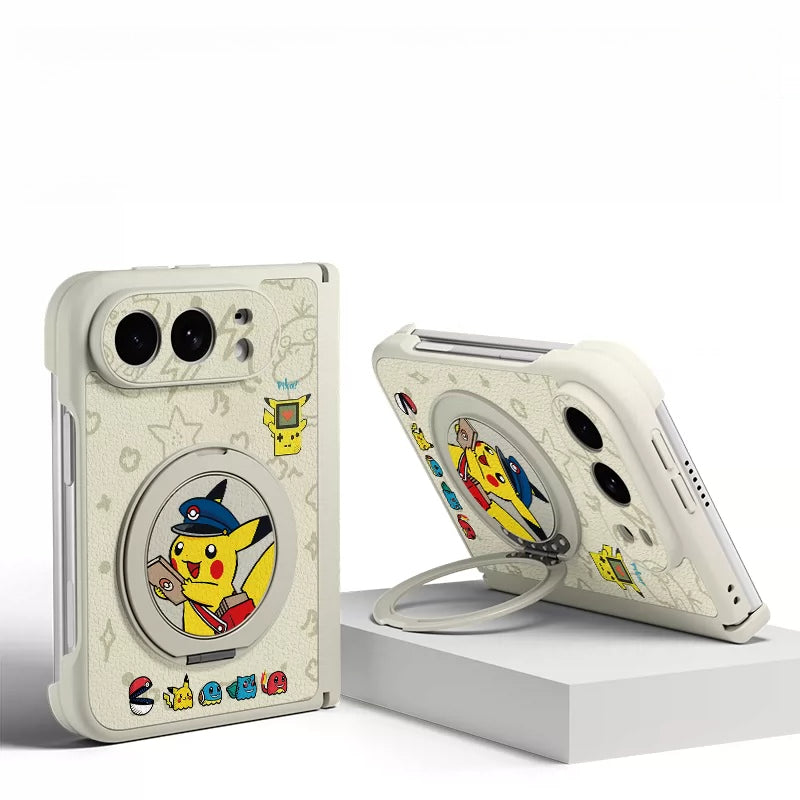Pokemon Pikachu iPhone Duo Magsafe Phone Case with Kickstand