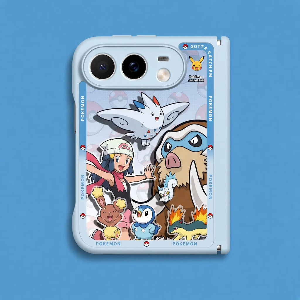 Pokemon Masters Apple iPhone Duo Glass Magsafe Phone Case Cover