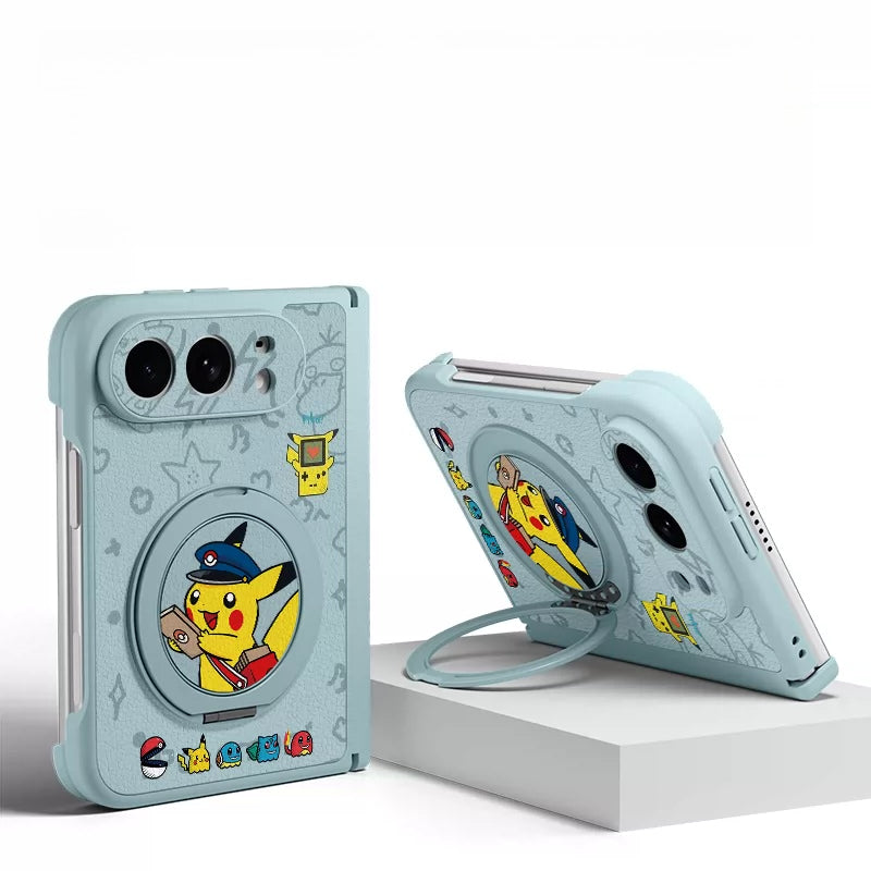 Pokemon Pikachu iPhone Duo Magsafe Phone Case with Kickstand