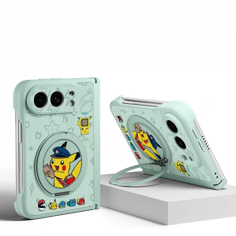 Pokemon Pikachu iPhone Duo Magsafe Phone Case with Kickstand