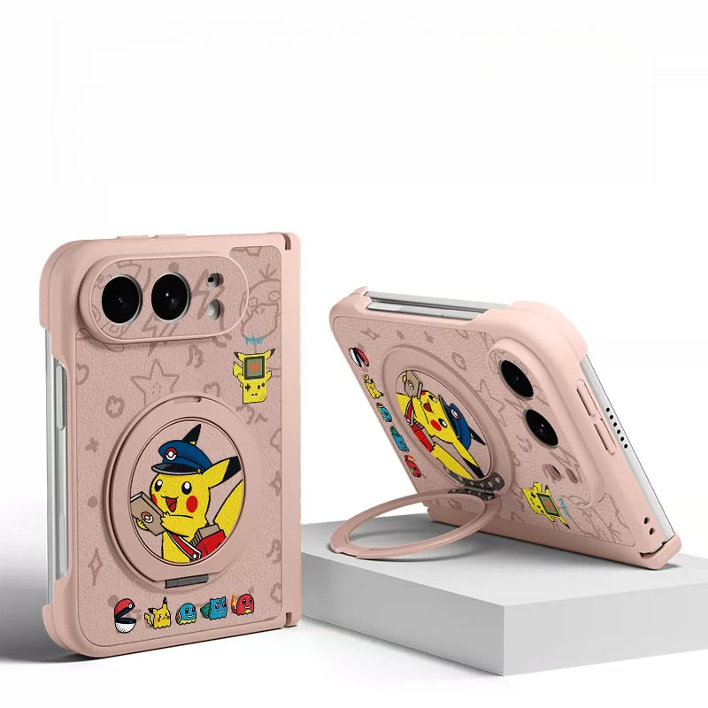 Pokemon Pikachu iPhone Duo Magsafe Phone Case with Kickstand