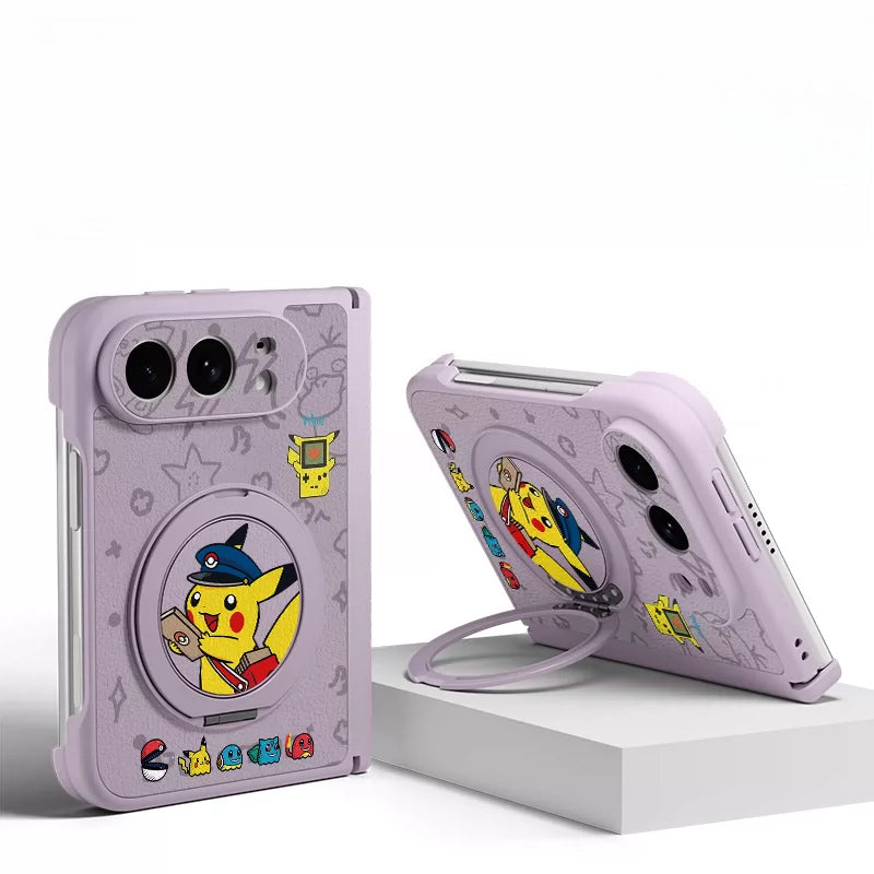 Pokemon Pikachu iPhone Duo Magsafe Phone Case with Kickstand