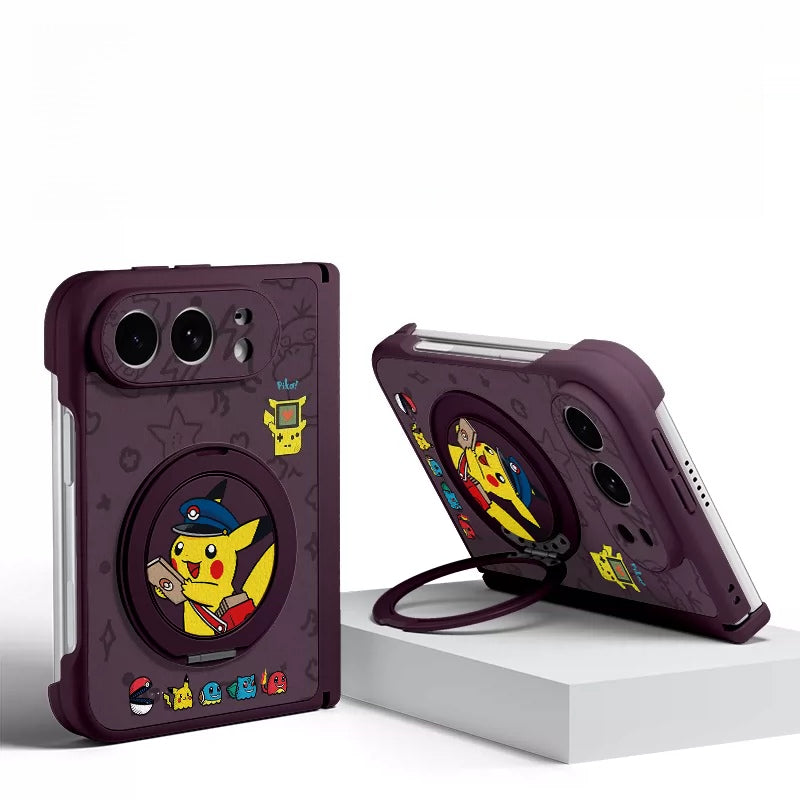 Pokemon Pikachu iPhone Duo Magsafe Phone Case with Kickstand