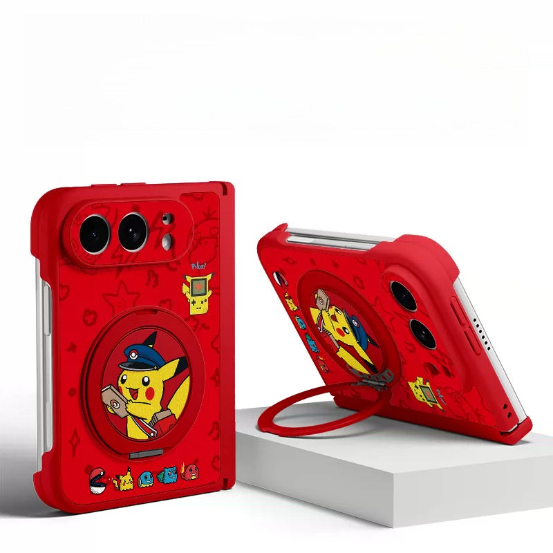 Pokemon Pikachu iPhone Duo Magsafe Phone Case with Kickstand