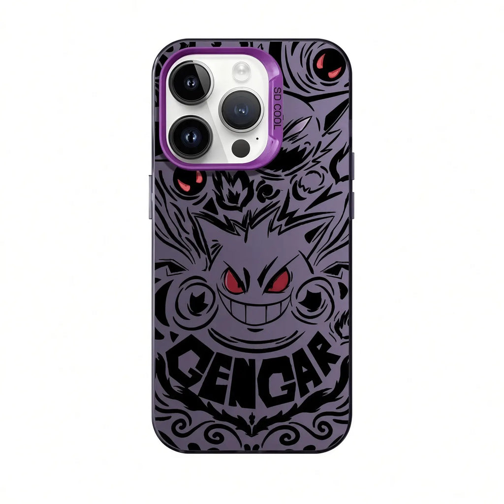 Anime Dickens Gengar Phone Case iPhone 18 Series Matte Phone Cover