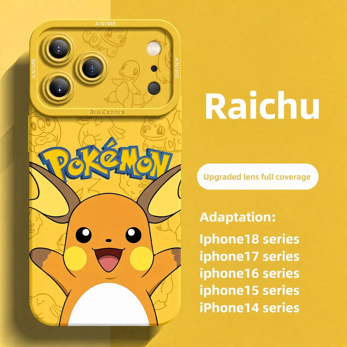 Pokemon iPhone 18 Anime Phone Case