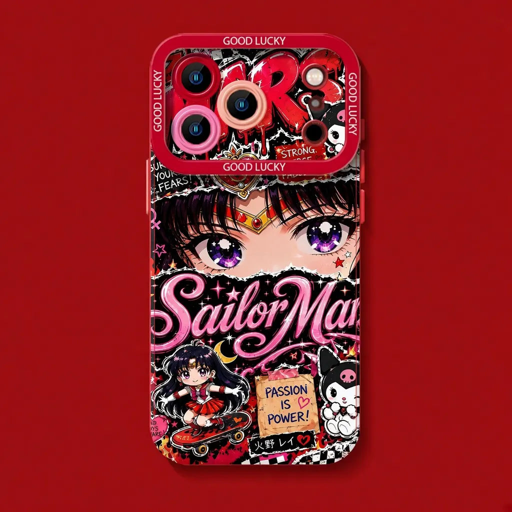 Anime Jujutsu Kaisen Satoru Gojo Funda para teléfono serie iPhone 17