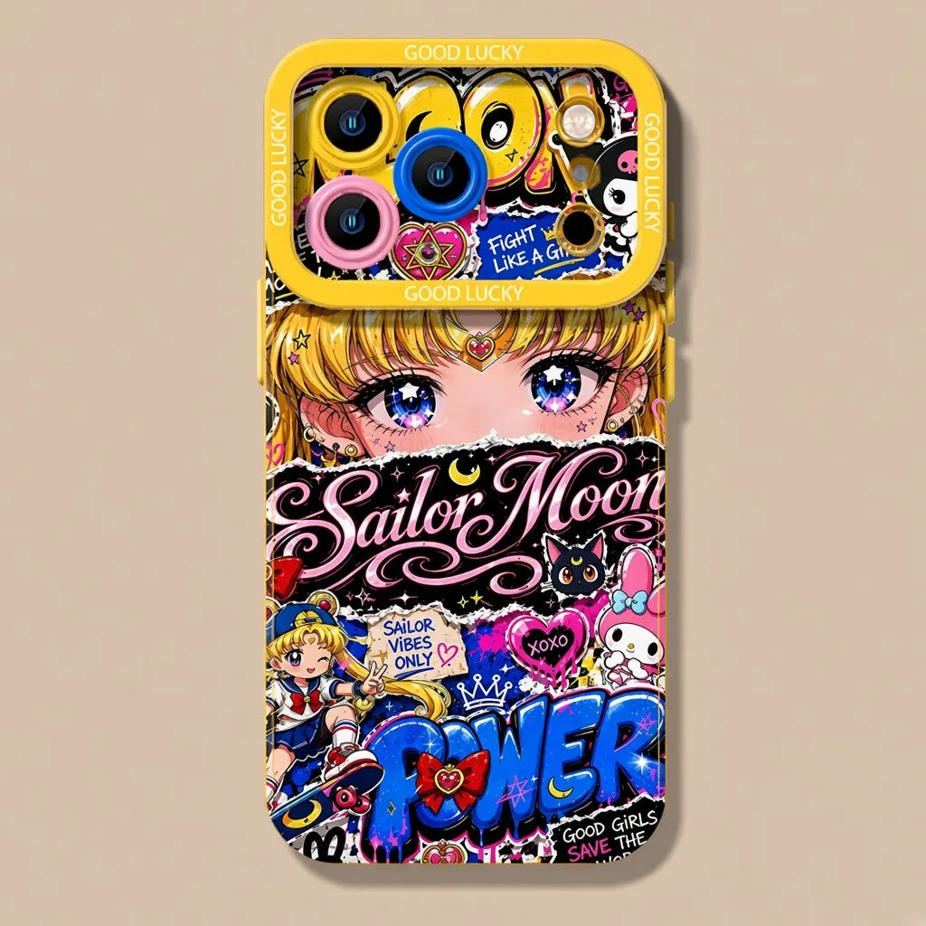 Anime Jujutsu Kaisen Satoru Gojo Funda para teléfono serie iPhone 17