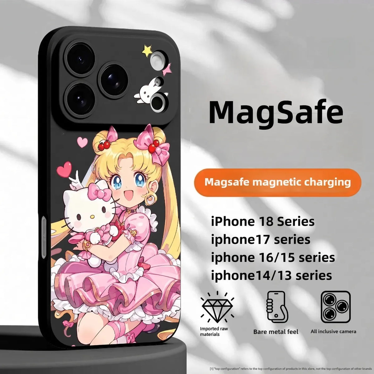 Sailor Moon Kitty Magsafe Phone Case Silicone Cover Case