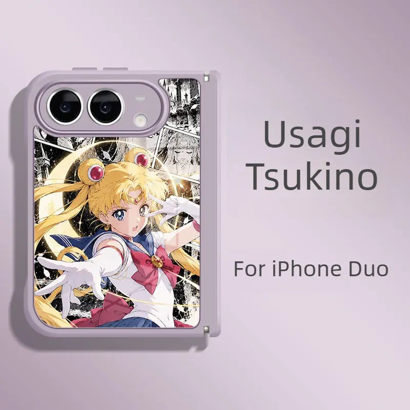 Sailor Moon Usagi Tsukino iPhone Duo Case Glass Magsafe Phone Case