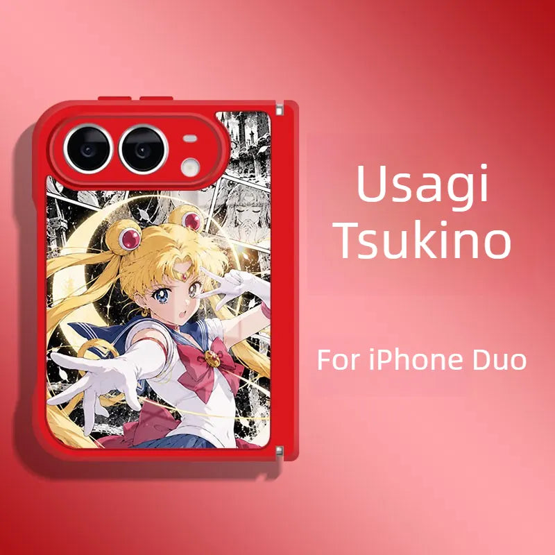 Sailor Moon Usagi Tsukino iPhone Duo Case Glass Magsafe Phone Case