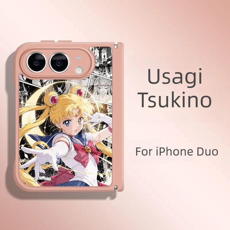 Sailor Moon Usagi Tsukino iPhone Duo Case Glass Magsafe Phone Case