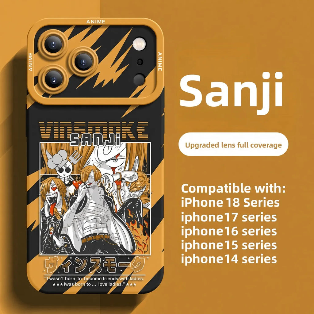 ONE PIECE Apple iPhone Anime Phone Case Silicone Protetive Case
