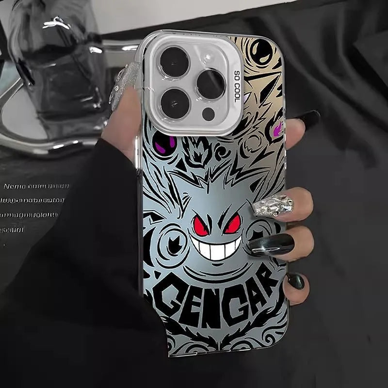 Funda para iPhone mate con el dibujo animado de Dickens Gengar