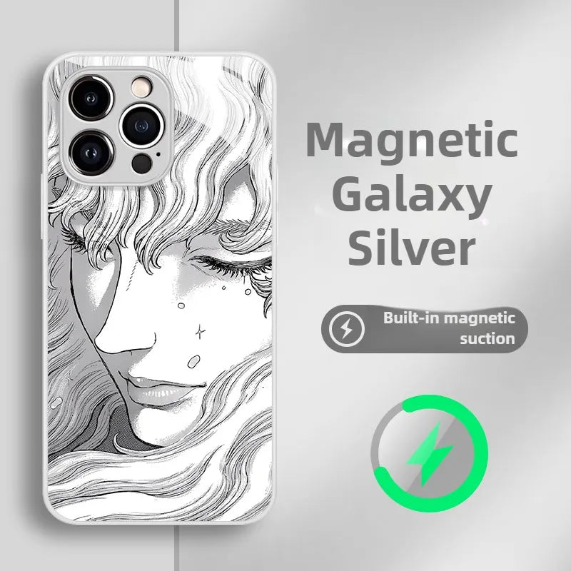 Funda de silicona para iPhone 17 de One Piece Brook Anime