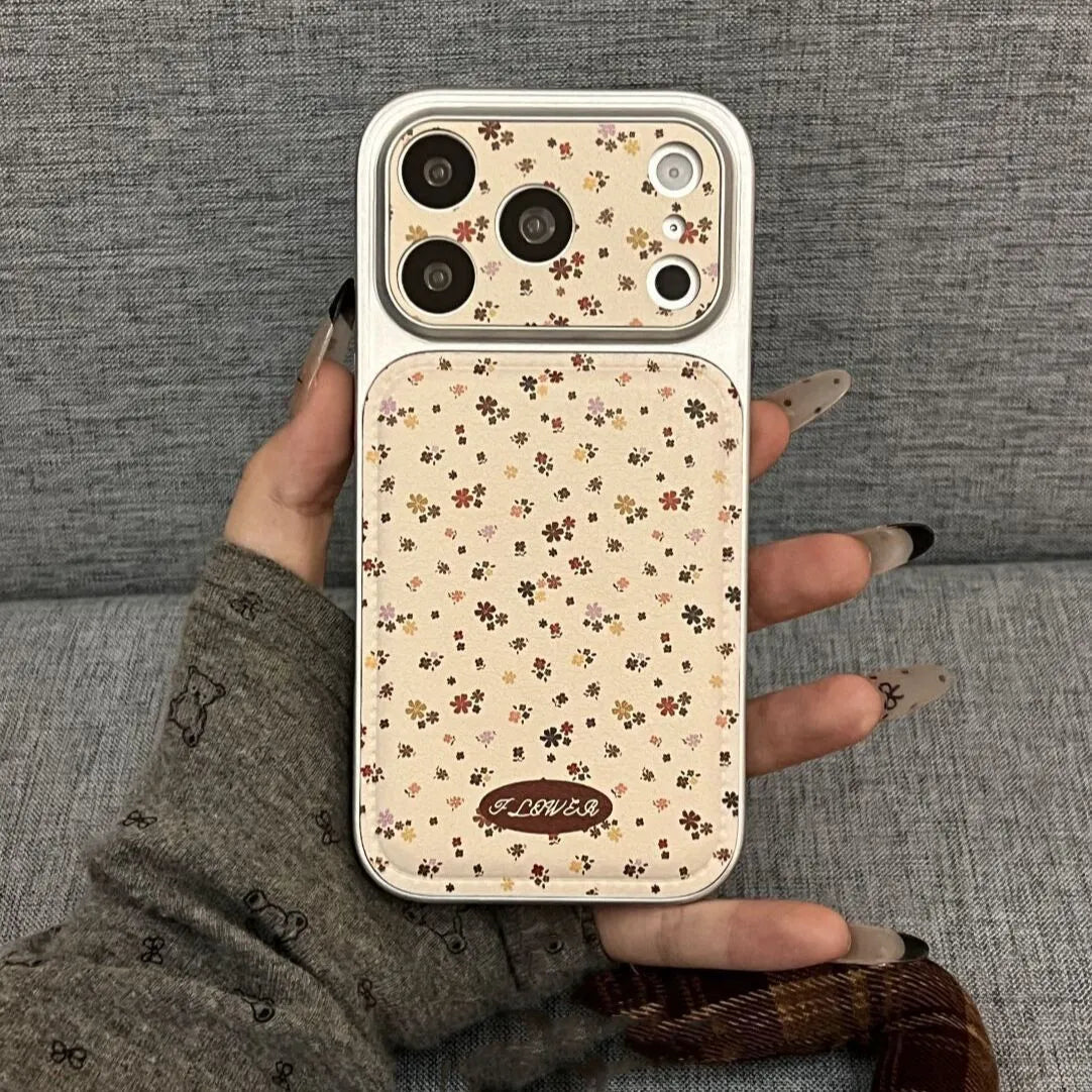 Minimalist Soft Flower Design Phone Case