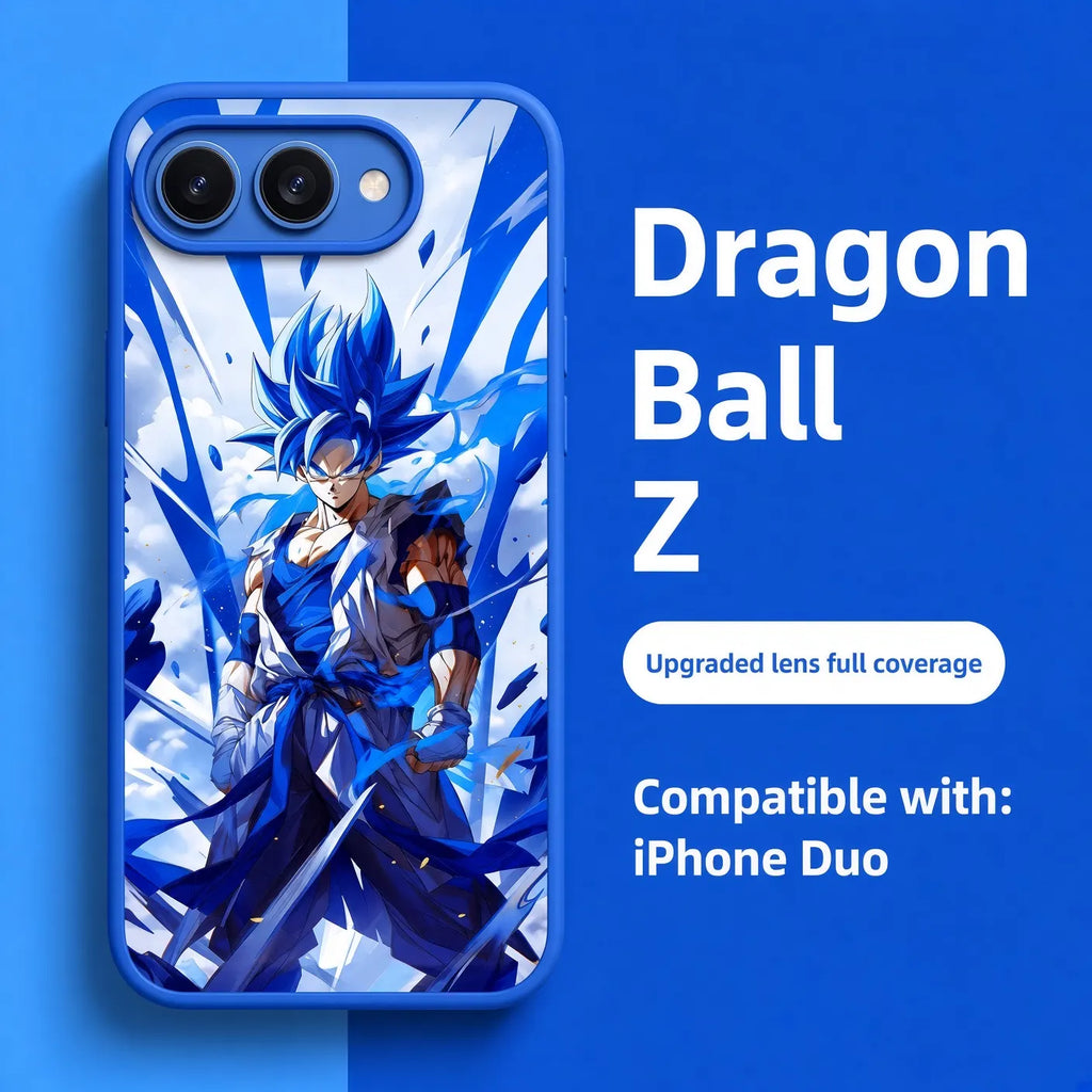 Dragon Ball Z Blue Son Goku Anime iPhone Duo Magsafe Phone Case