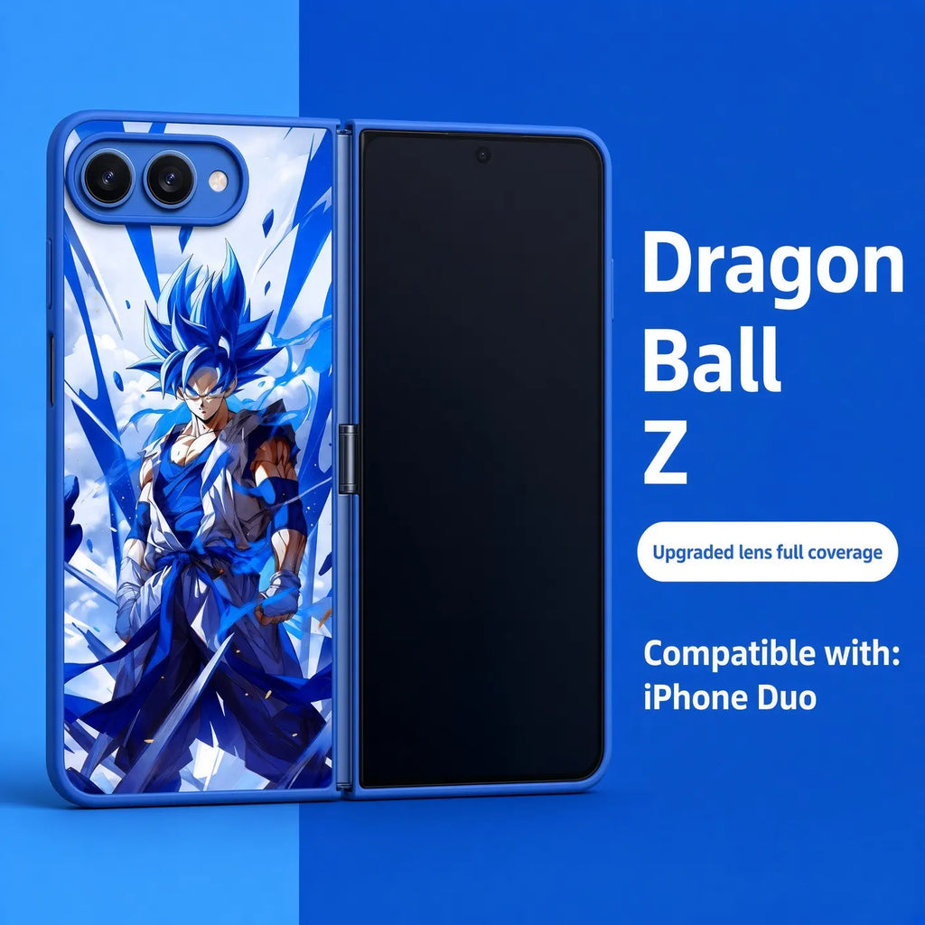Dragon Ball Z Blue Son Goku Anime iPhone Duo Magsafe Phone Case